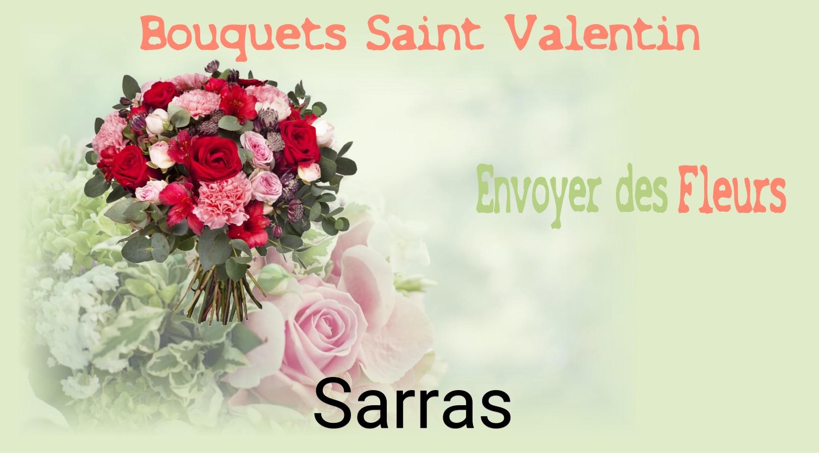 Roses de Saint-Valentin livrées à Sarras